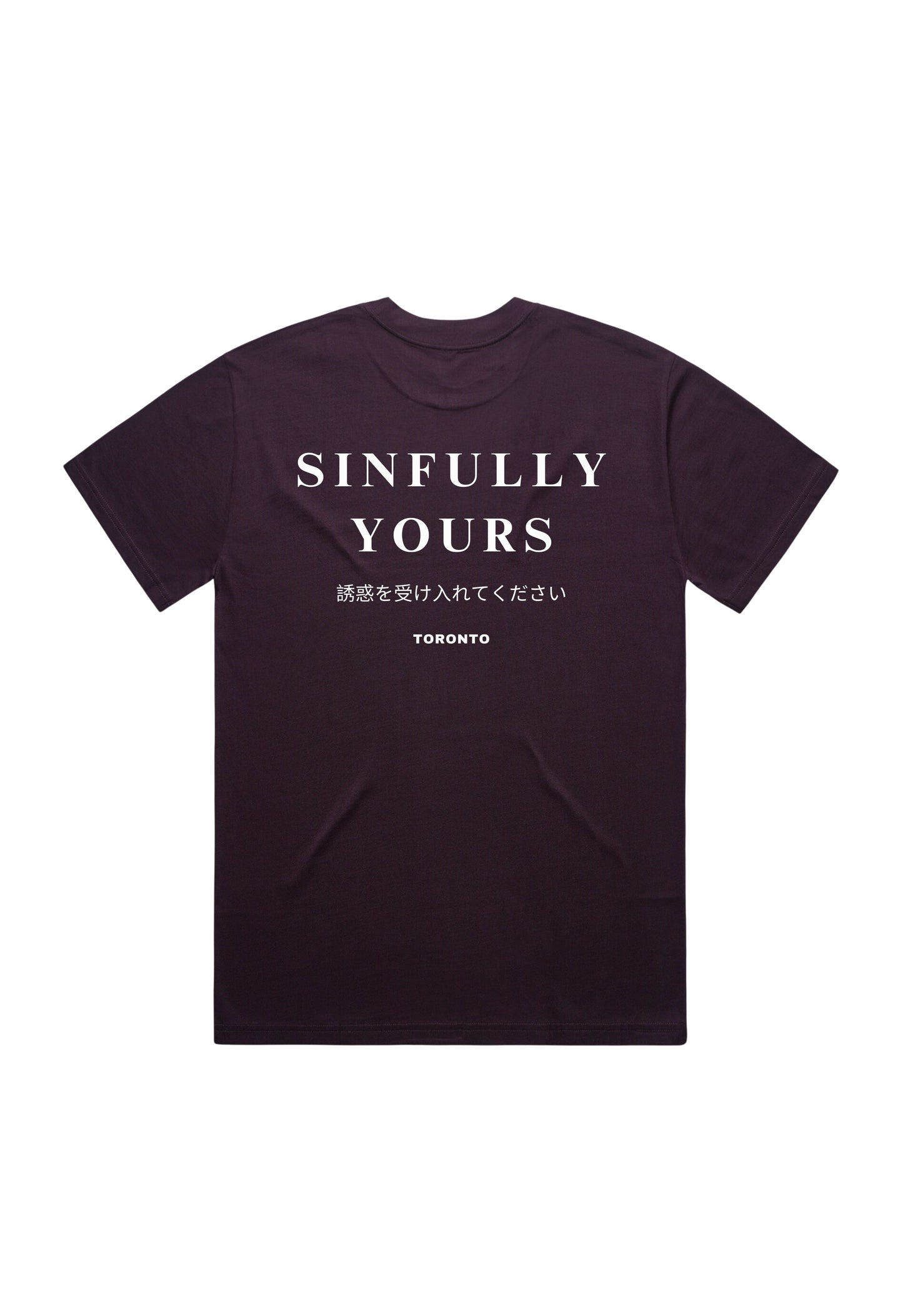 Timeless Temptations Oversized T-shirt - Plum