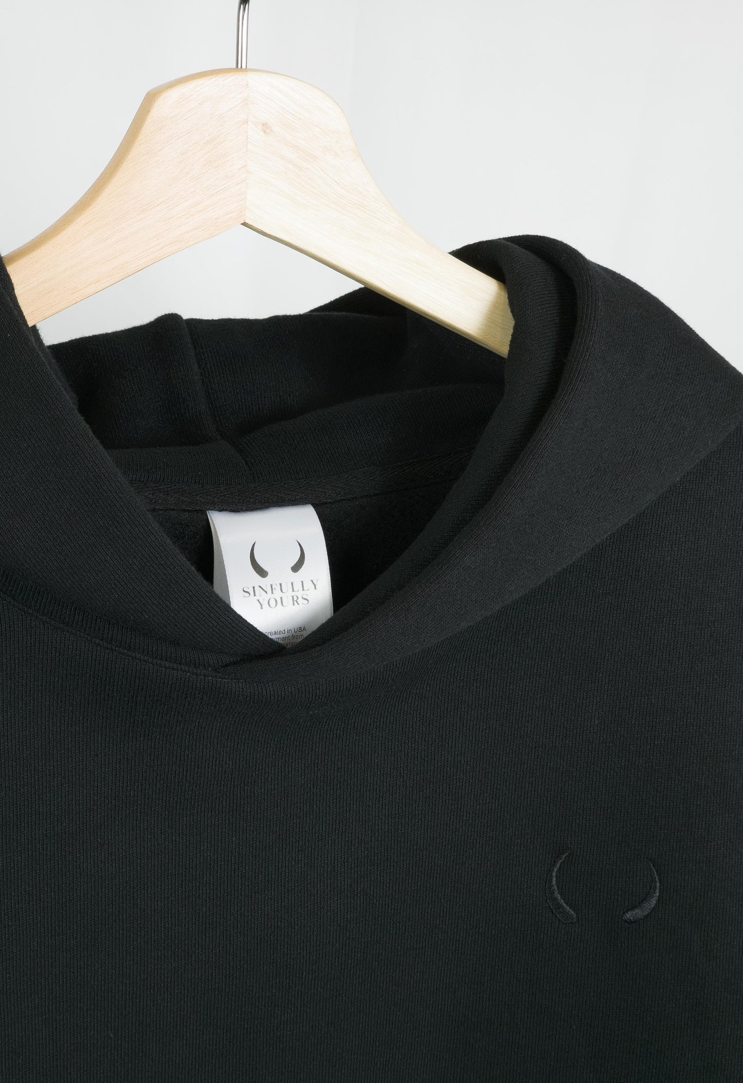 Midweight Hoodie - Black